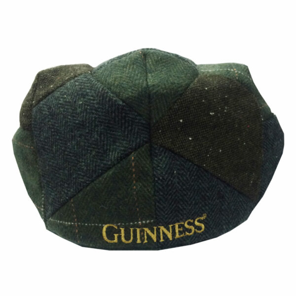 BUY GUINNESS TWEED CHECK PATCH FLAT CAP IN WHOLESALE ONLINE