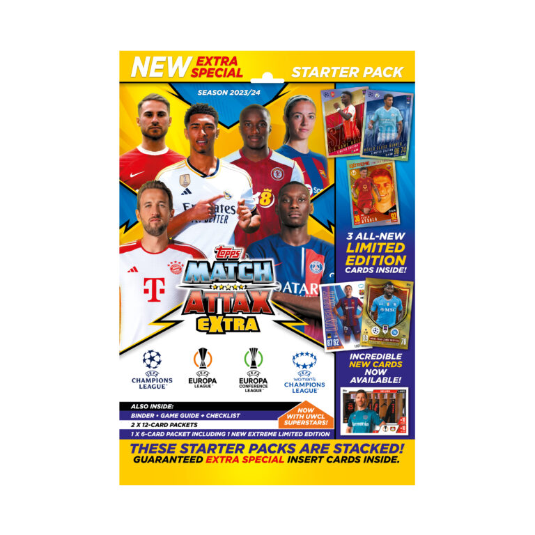 2023-24 Topps Match Attax Extra Champions League Starter Pack!