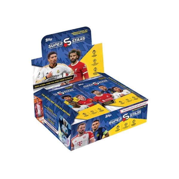 BUY 2023-24 TOPPS SUPERSTARS UEFA CHAMPIONS LEAGUE CARDS BOX IN WHOLESALE ONLINE