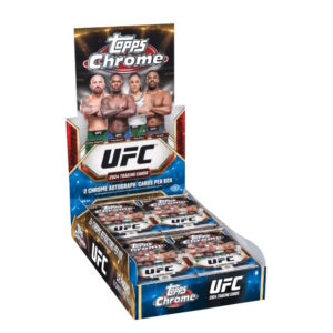 BUY 2024 TOPPS CHROME UFC CARDS HOBBY BOX IN WHOLESALE ONLINE