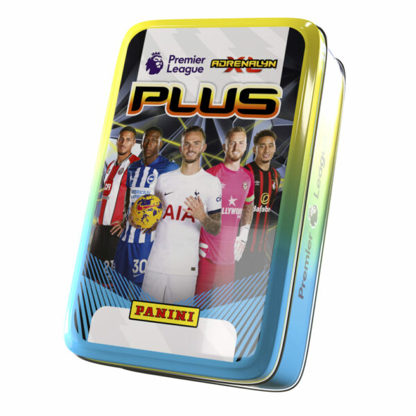 BUY 2023-24 PANINI ADRENALYN XL PLUS PREMIER LEAGUE CARDS MEGA TIN IN WHOLESALE ONLINE