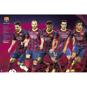 BUY BARCELONA PLAYERS COLLAGE POSTER IN WHOLESALE ONLINE
