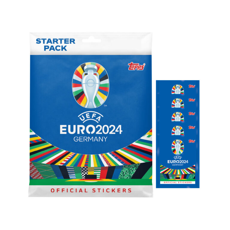 Buy 2024 Topps UEFA Euro Stickers Mega Starter Pack wholesale