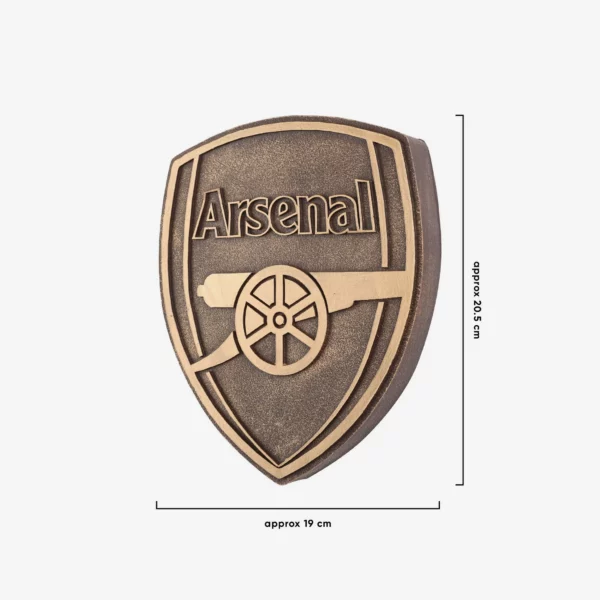 BUY ARSENAL BRONZE EFFECT WALL SIGN IN WHOLESALE ONLINE