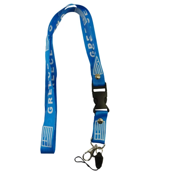 BUY GREECE LANYARD BADGE HOLDERS IN WHOLESALE ONLINE