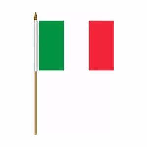 BUY ITALY STICK FLAG IN WHOLESALE ONLINE