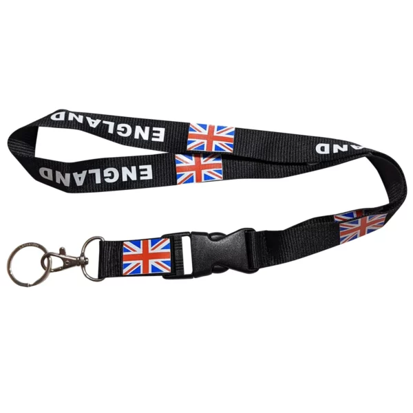 BUY ENGLAND BLACK LANYARD IN WHOLESALE ONLINE