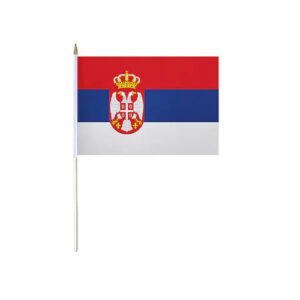 BUY SERBIA STICK FLAG IN WHOLESALE ONLINE