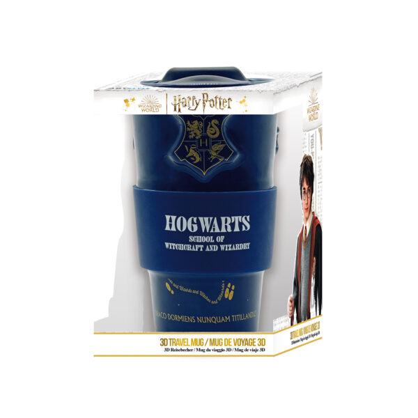 BUY HARRY POTTER HOGWARTS CERAMIC TRAVEL MUG IN WHOLESALE ONLINE