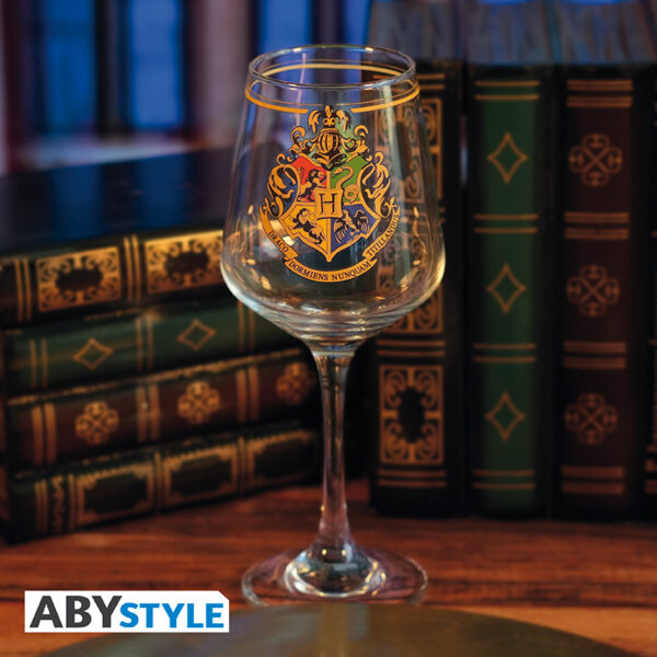 BUY HARRY POTTER HOGWARTS WINE GLASS IN WHOLESALE ONLINE