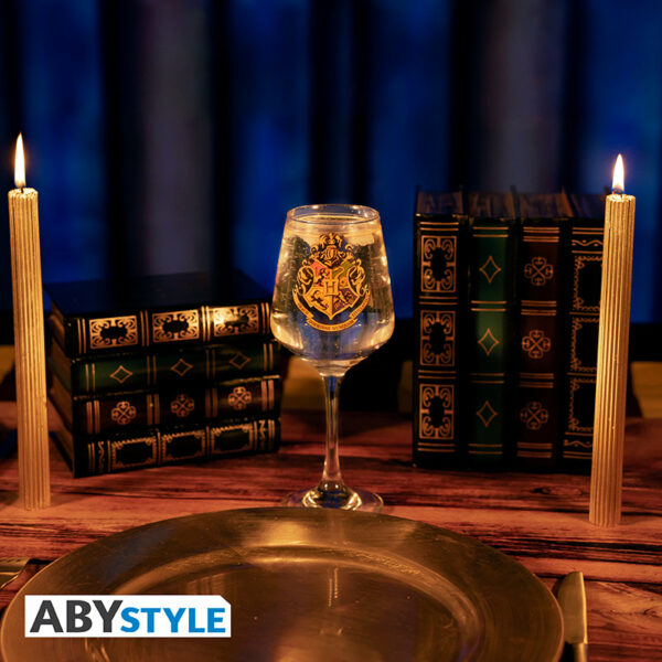 BUY HARRY POTTER HOGWARTS WINE GLASS IN WHOLESALE ONLINE