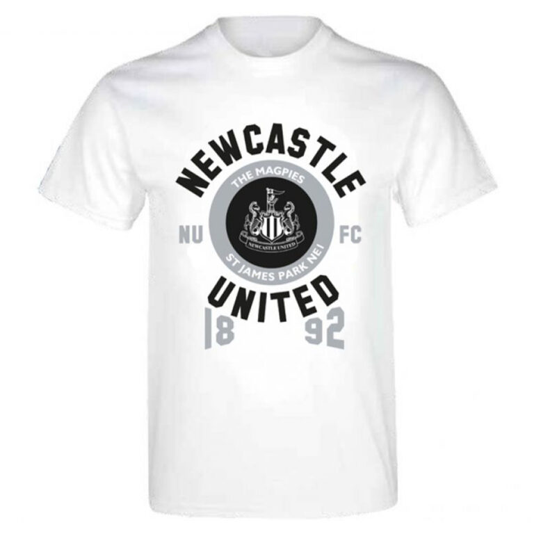 Buy Newcastle United White The Magpies T-Shirt in wholesale!