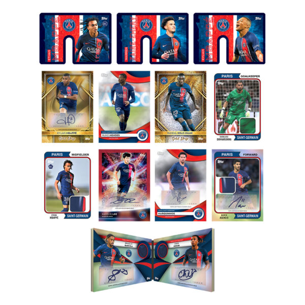 BUY 2023-24 TOPPS PARIS SAINT GERMAIN TEAM SET IN WHOLESALE ONLINE