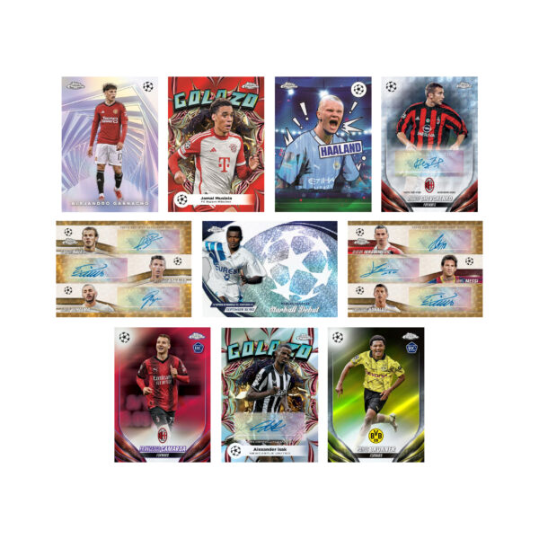 BUY 2023-24 TOPPS CHROME UEFA CLUB COMPETITIONS COLLECTION HOBBY BOX IN WHOLESALE ONLINE