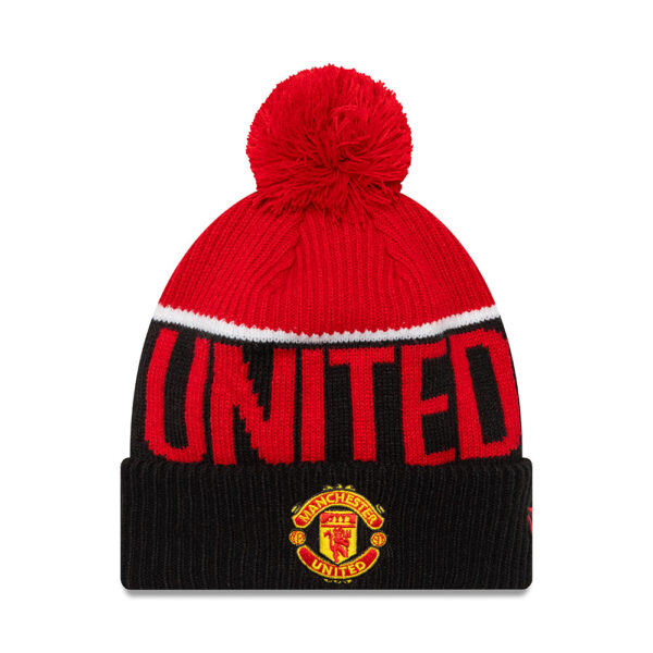 BUY MANCHESTER UNITED NEW ERA 1878 SPORT POM BEANIE IN WHOLESALE ONLINE