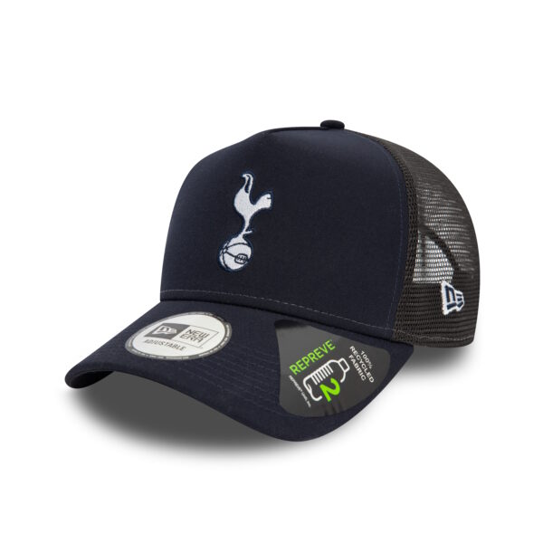 BUY TOTTENHAM NAVY NEW ERA 9FORTY REPREVE TRUCKER HAT IN WHOELSALE ONLINE