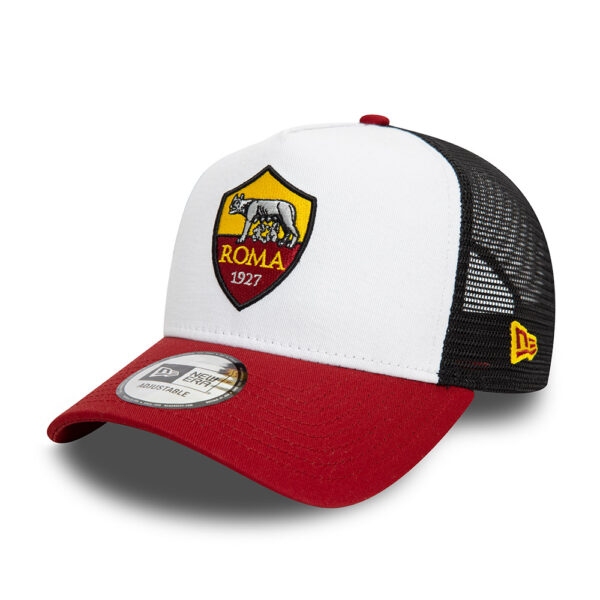 BUY AS ROMA NEW ERA 9FORTY E-FRAME TRUCKER HAT IN WHOLESALE ONLINE