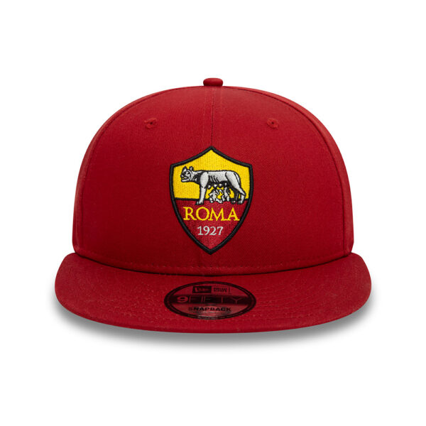 BUY AS ROMA NEW ERA 9FIFTY CLUB CREST FLAT PEAK SNAPBACK HAT IN WHOLESALE ONLINE