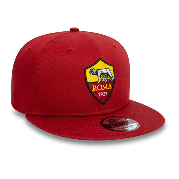 BUY AS ROMA NEW ERA 9FIFTY CLUB CREST FLAT PEAK SNAPBACK HAT IN WHOLESALE ONLINE