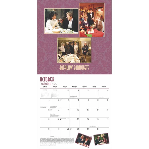 BUY CORONATION STREET 2025 WALL CALENDAR IN WHOLESALE ONLINE