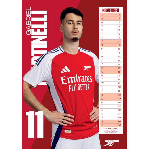 BUY ARSENAL 2025 CALENDAR IN WHOLESALE ONLINE