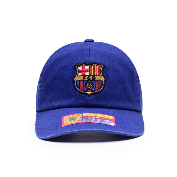 BUY BARCELONA BLUE CLASSIC BASEBALL HAT IN WHOLESALE ONLINE