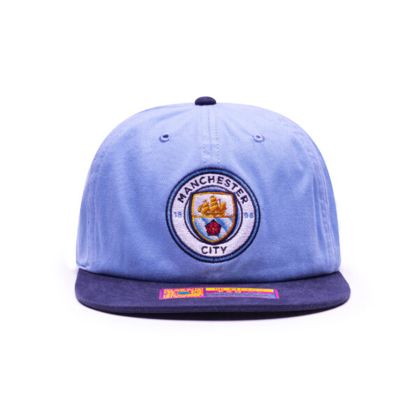 BUY MANCHESTER CITY SWINGMAN FLAT PEAK SNAPBACK HAT IN WHOLESALE ONLINE