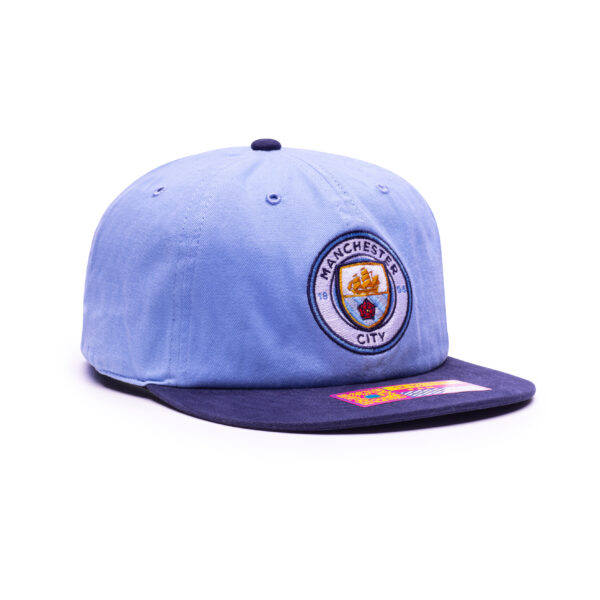 BUY MANCHESTER CITY SWINGMAN FLAT PEAK SNAPBACK HAT IN WHOLESALE ONLINE