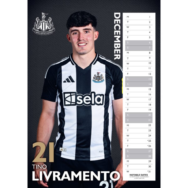 BUY NEWCASTLE UNITED 2025 CALENDAR IN WHOLESALE ONLINE