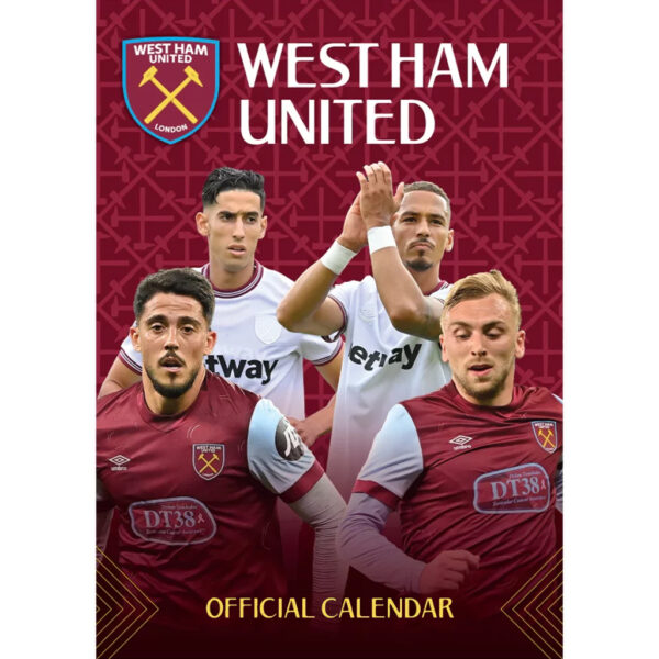 BUY WEST HAM UNITED 2025 CALENDAR IN WHOLESALE ONLINE