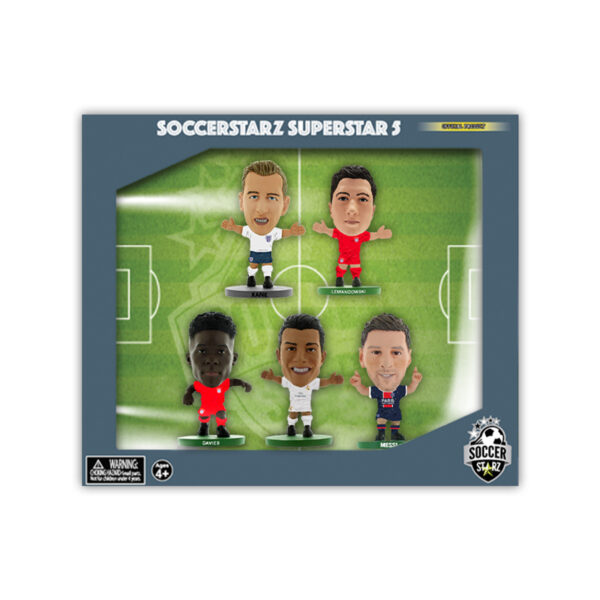 BUY GLOBAL SUPERSTARS 5 PLAYER SOCCERSTARZ TEAM SET IN WHOLESALE ONLINE