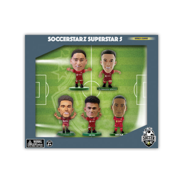 BUY LIVERPOOL 5 PLAYER SOCCERSTARZ TEAM SET IN WHOLESALE ONLINE