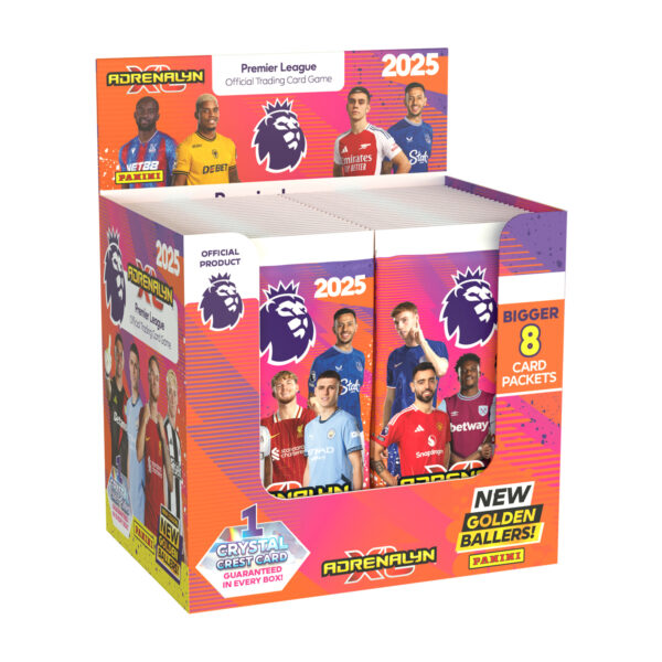 BUY 2024-25 PANINI ADRENALYN XL PREMIER LEAGUE CARDS 50-PACK BOX IN WHOLESALE ONLINE