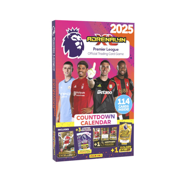 BUY 2024-25 PANINI ADRENALYN XL PREMIER LEAGUE CARDS COUNTDOWN CALENDAR IN WHOLESALE ONLINE