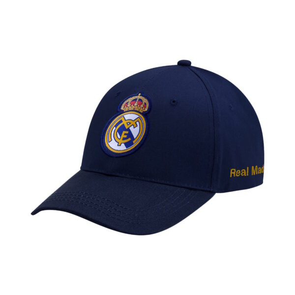 BUY REAL MADRID NAVY CLUB CREST ADJUSTABLE HAT IN WHOLESALE ONLINE