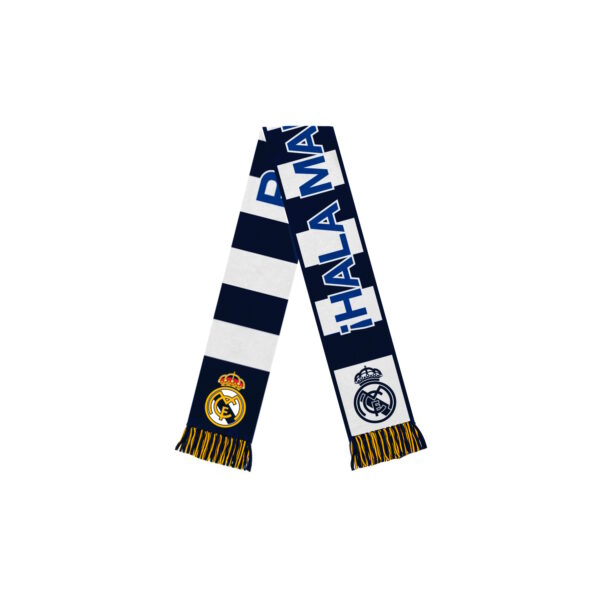 BUY REAL MADRID STRIPED SCARF IN WHOLESALE ONLINE