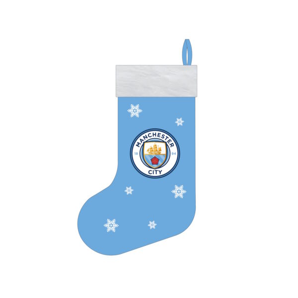 BUY MANCHESTER CITY SNOWFLAKE STOCKING IN WHOLESALE ONLINE