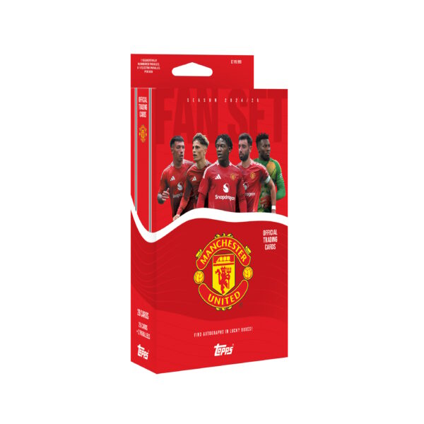 BUY 2024-25 TOPPS MANCHESTER UNITED FAN SET IN WHOLESALE ONLINE