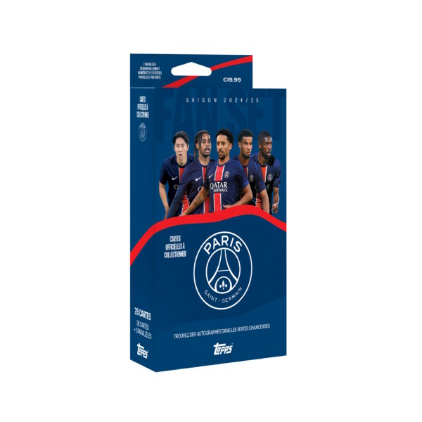 BUY 2024-25 TOPPS PARIS SAINT GERMAIN FAN SET IN WHOLESALE ONLINE