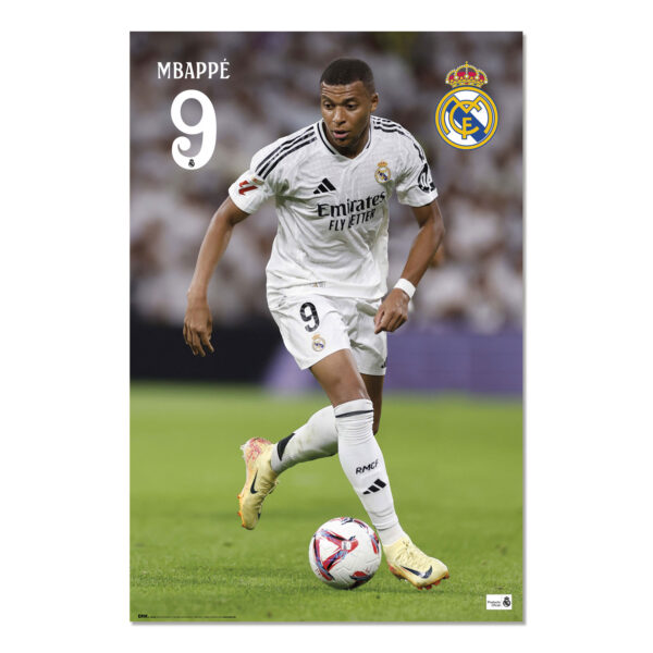 BUY KYLIAN MBAPPE REAL MADRID POSTER IN WHOLESALE ONLINE