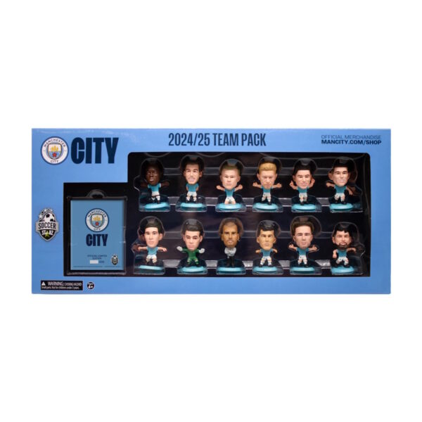 BUY MANCHESTER CITY SOCCERSTARZ 2024-25 TEAM PACK IN WHOLESALE ONLINE