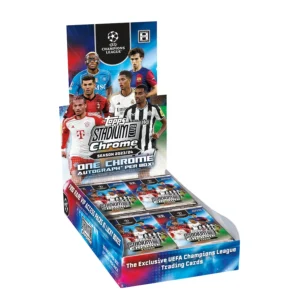 BUY 2023-24 TOPPS STADIUM CLUB CHROME UEFA CLUB COMPETITIONS COLLECTION IN WHOLESALE ONLINE