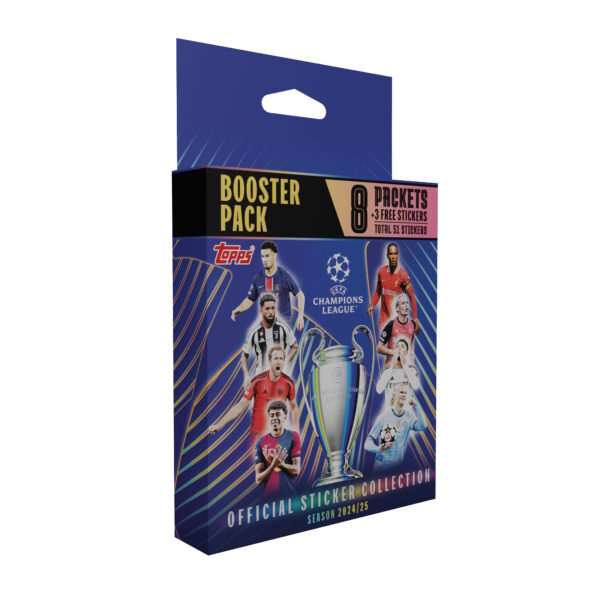 BUY 2024-25 TOPPS CHAMPIONS LEAGUE STICKERS BLASTER BOX IN WHOLESALE ONLINE