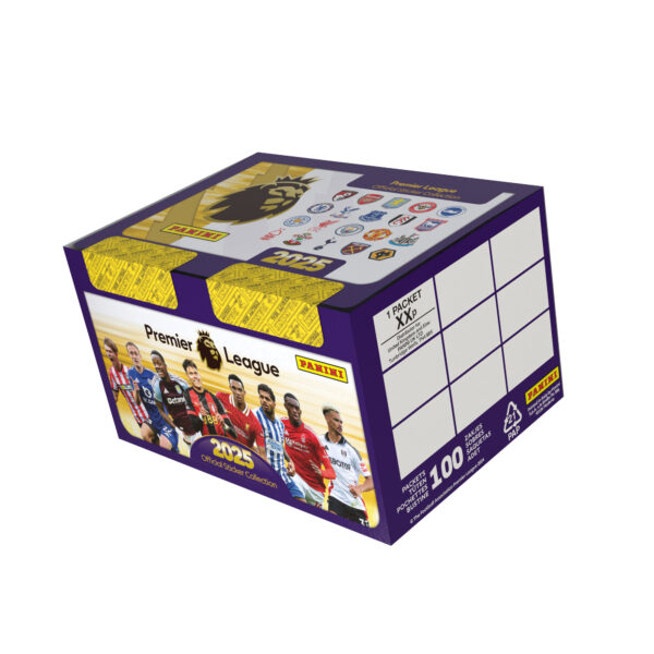 BUY 2024-25 PANINI PREMIER LEAGUE STICKERS 100-PACK BOX IN WHOLESALE ONLINE