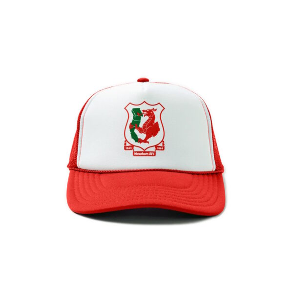 BUY WREXHAM TOUR CREST TRUCKER HAT IN WHOLESALE ONLINE