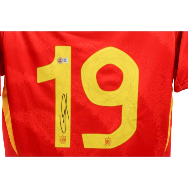 BUY LAMINE YAMAL AUTHENTIC SIGNED 2024 SPAIN JERSEY IN WHOLESALE ONLINE