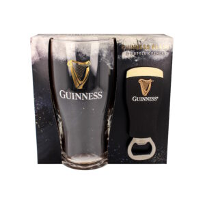 BUY GUINNESS TULIP PINT GLASS & BOTTLE OPENER SET IN WHOLESALE ONLINE