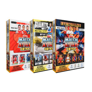 BUY 2024-25 TOPPS MATCH ATTAX EXTRA CHAMPIONS LEAGUE CARDS MEGA TIN IN WHOLESALE ONLINE