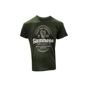 BUY GUINNESS GREEN IRISH LABEL T-SHIRT IN WHOLESALE ONLINE