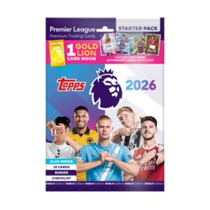 BUY 2025-26 TOPPS PREMIER LEAGUE DEBUT EDITION CARDS STARTER PACK IN WHOLESALE ONLINE